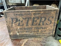 Peters wooden ammo boxe