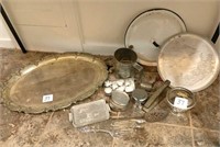 Silver Plate & misc. household items