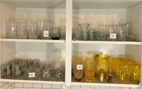ALL glassware in cabinet