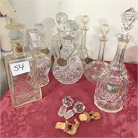 Group of decanters