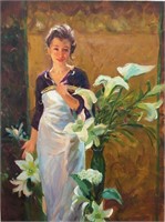 Mrs. Susan's oil painting