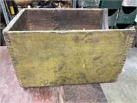 Peters wooden ammo box