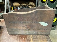 Western Xpert wooden ammo box