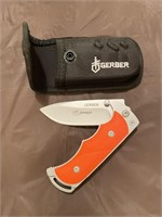 Ferber RMEF Folding Knife w/ Sheath