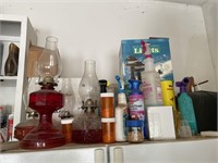 Oil Lamps, Glass Cleaner, Lawn Supplies, Garden