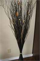 Large Dark Brown Dried Reed Decor