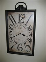 Rectangular Paris Wall Clock