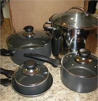 Tramontina Stock Pot, T-Fall Pots and Pans