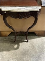 Marble Top Console Table