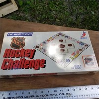 NHL HOCKEY CHALLENGE BOARD GAME 1986