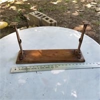 ANTIQUE GRAL STORE PAPER ROLL CUTTER AS IS & HORNS