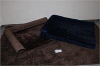 2 Velour Large Dog Beds