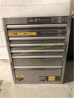 Kobalt metal tool chest-no key
