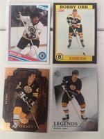 BOBBY ORR 4 CARD LOT