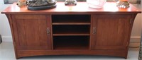 CONTEMPORARY STICKLEY CHERRY LOW SERVER, POSSIBLY