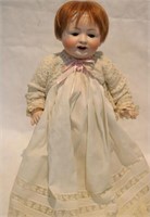 GERMAN BISQUE CHARACTER BABY DOLL BY ES & CO.
