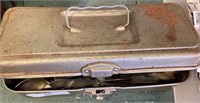 Antique Flatware in Metal Box