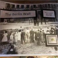 1776 Book & Berlin Wall Collectibles