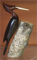 Hand Carved Woodpecker