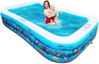 10ft Full-Sized Inflatable Swimming Pool