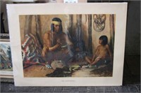 Unframed Colored Print, The Craftsman