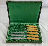 Vintage set of German steak knives