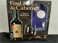 Foul Play & Cabernet - Mystery Jigsaw Puzzle - New