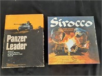 Panzer Leader & Sirocco Tactical Board Games