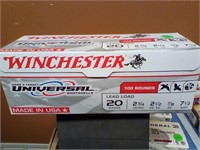 20ga winchester 7 1/2 shot 100 rds