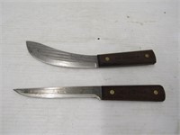 2 Old Hickory Butcher Knives