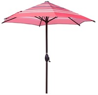 Abba Patio 57.5" Umbrella - Red Stripe