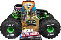 Remote Control Monster Truck -Mega Grave Digger