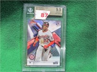 JUAN SOTO ROOKIE BOWMANS BEST BECKETT 9.5 GEM MINT