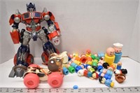 Assorted children's toys