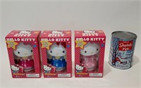 3 Bobblepops Hello Kitty de bonbons NEUFS
