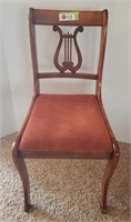 DINING CHAIR, LYRE BACK