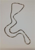 .925 Sterling Silver Fancy Link Chain