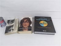 3 livres biographies Lenon & Zappa