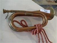 Brass trumpet w/tassels