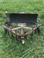 Cultivator Attachment For Lawn Mower w/ Plow