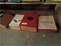 3 large Webster dictionary, Stongs Bible