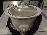 Rival crockpot in carrier