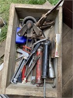 Crate of Assorted Tools