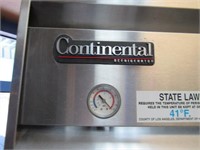 Continental Stainless Steel Single Door Upright Co