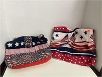 2 ct. - American Themed Messenger Bags