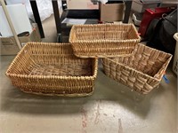 3 ct. - Various Size Baskets