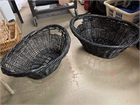 2 ct. - Black Laundry Baskets