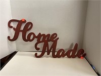 Decorative "Homemade Sign
