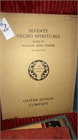 Seventy Negro Spirituals musicians library large