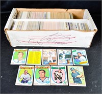 1500 CT. BOX 1970'S 80'S HOCKEY BASEBALL CARDS